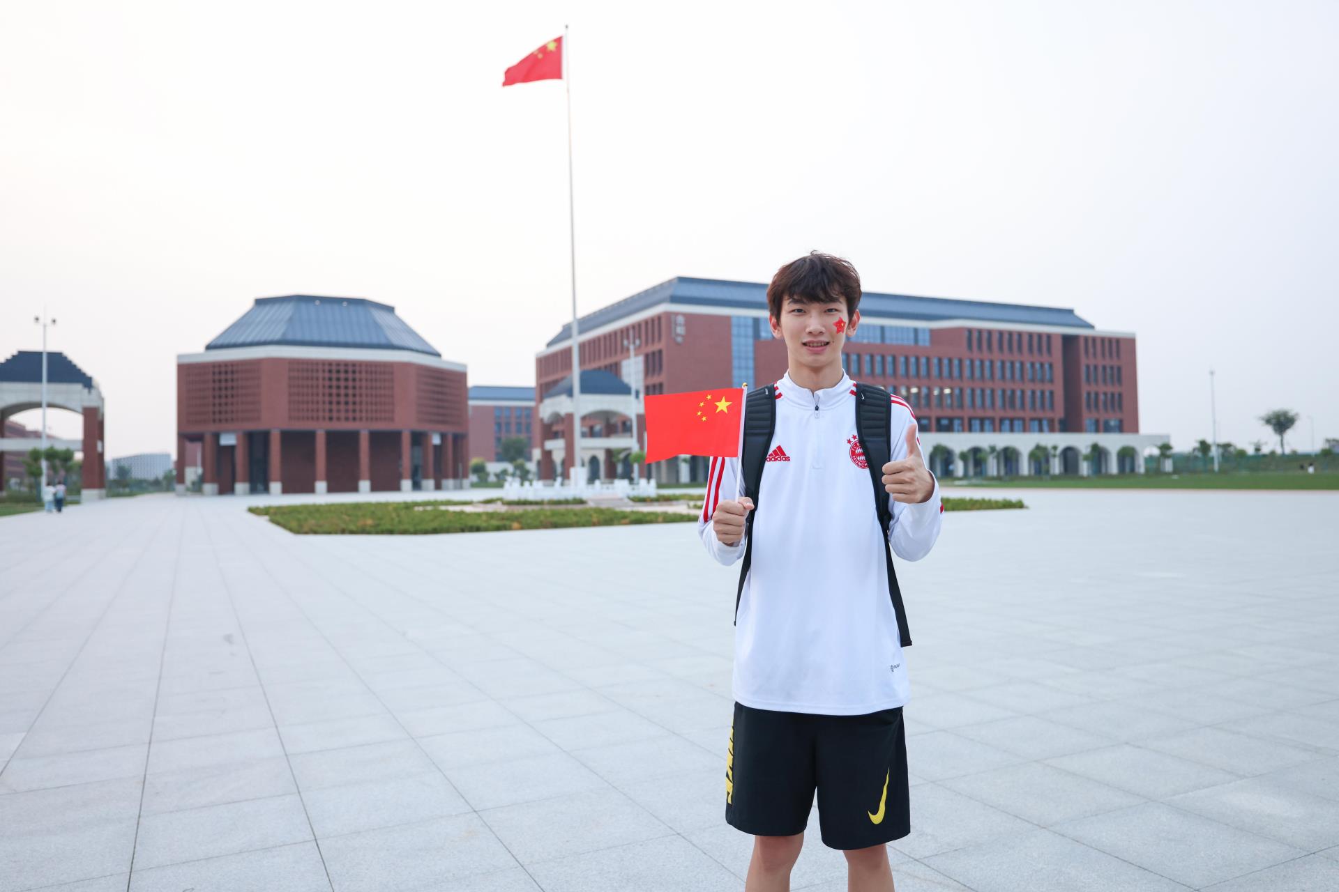 All the Teachers and Students celebrated National Day